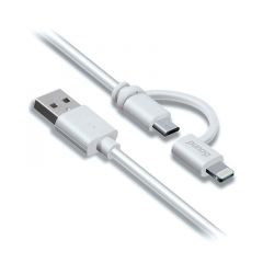DREAMGEAR - 2IN1 CHARGE CABLE LIGHTNING™ CONNECTOR & MICRO-USB