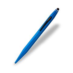 Cross Tech2 Ballpoint Pen with Stylus - Metallic Blue