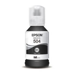 Botellas de Tinta Epson T504 127ml - Negro