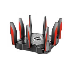 Router Gamer  TP-LINK AC5400 MU-MIMO Tri-Band - negro