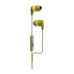 Audífonos con cable Skullcandy - Ink'D +  Verde musgo