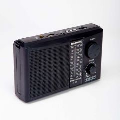 Deawoo  ( DWR1800SR) | Radio Multi Funcion recargable | AM FM SW  |  BLUETOOTH |  USB |  MICRO SD  | Panel Solar | Negro 