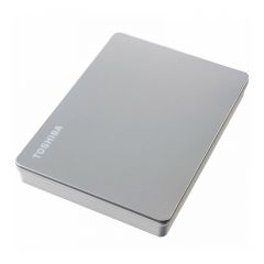 Toshiba  | 2TB | Disco Portatil | Canvio Flex |  Con Cables USB C y USB A | Plateado