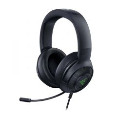 Razer | Kraken V3 X | Wired 7.1 Surround Sound | Gaming Headset | For PC and Mac | Con RGB Lighting | Negro