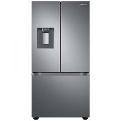 Refrigeradora Samsung French Door | 22 p3 | Dispensador de agua | 3 puertas | Ice Maker | Color Plateado