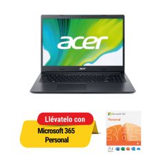 Bundle Kit Acer | Intel Core i7  (10th  Gen) |  8GB Ram | 256GB SSD | 15.6¨Pantalla | Iris GFX + NVIDIA GeForce  MX330/2GB  | Windows 10 Home + MSO 365 Personal
