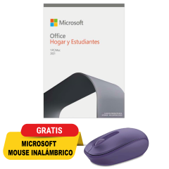 Bundle kit Microsoft Office Home and Student 2021 + MOUSE  INALÁMBRICO 