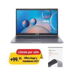Bundle kit Asus Laptop Intel Core I7 1165G7 | 8GB Ram | 512 SSD | 15.6" Pantalla + MSO HOGAR Y ESTUDIANTE