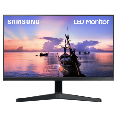 Monitor LED con diseño sin bordes Samsung 22" | Pantalla Plano | Max 75Hz | HDMI | PC in | Full HD | Negro