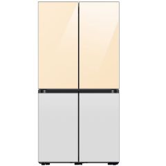 Refrigeradores Samsung BESPOKE Vainilla | 23 Pies | 620ltr. | T STYLE | 4 Puertas  | Flex Zone | 3PLE | Wi-Fi Integrado | Blanco