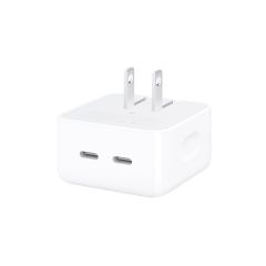 Apple 35W Dual USB C Port Compact Power Adapter Blanco