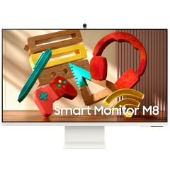 Samsung Monitor | UHD con experiencia Smart | diseño delgado icónico | Blanco