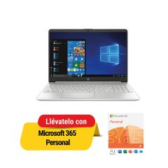 Bundle Kit HP Laptop 15-dy2060la (40P48LA) | Intel Core i3-1125G4 | 8GB Ram | 256GB SSD | 15,6" Pantalla + MSO 365 Personal