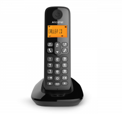Teléfono Inalámbrico Alcatel E555 | Identificador de llamadas | Negro