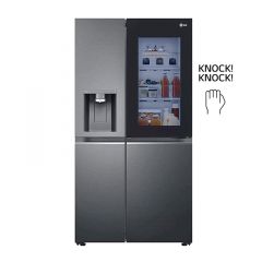 Refrigeradora Side By Side LG LS66SXTC LINEARCOOLING™ 23.8 P³ Acero Negro Mate | 10 años de Garantía en Compresor
